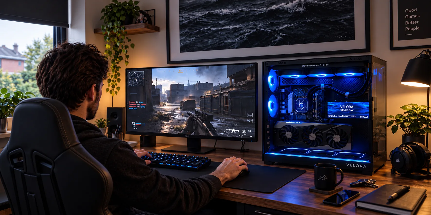 Shadow — custom PC build